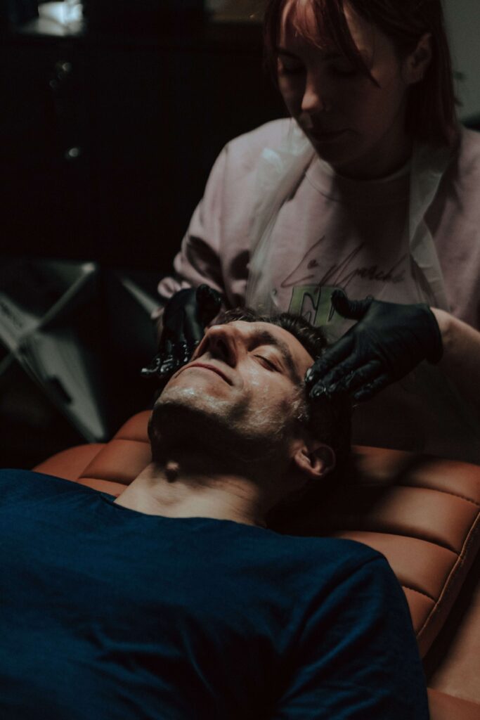 Lymphatic Drainage treatment in our newcastle clinic